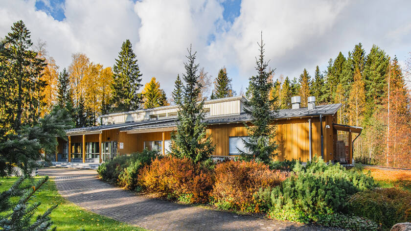 Soukkajoen seurakuntakoti.